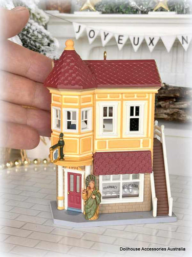 Hallmark Nostalgia ornament Grocer Drugstore