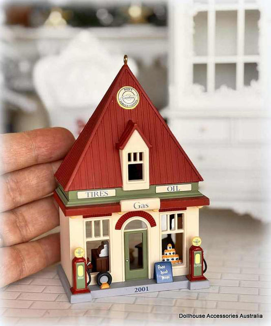 Hallmark Nostaglia ornament Service Station shops