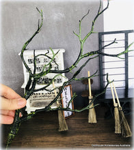 Green/Black Tree Branch - Miniature