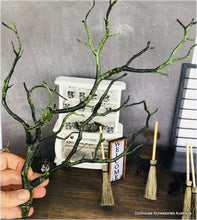 Green/Black Tree Branch - Miniature