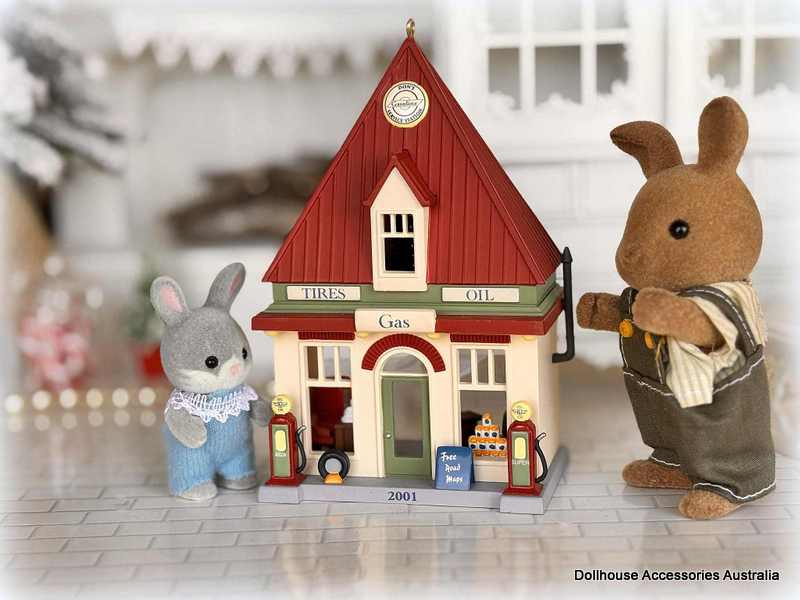 Hallmark Nostaglia ornament Service Station shops