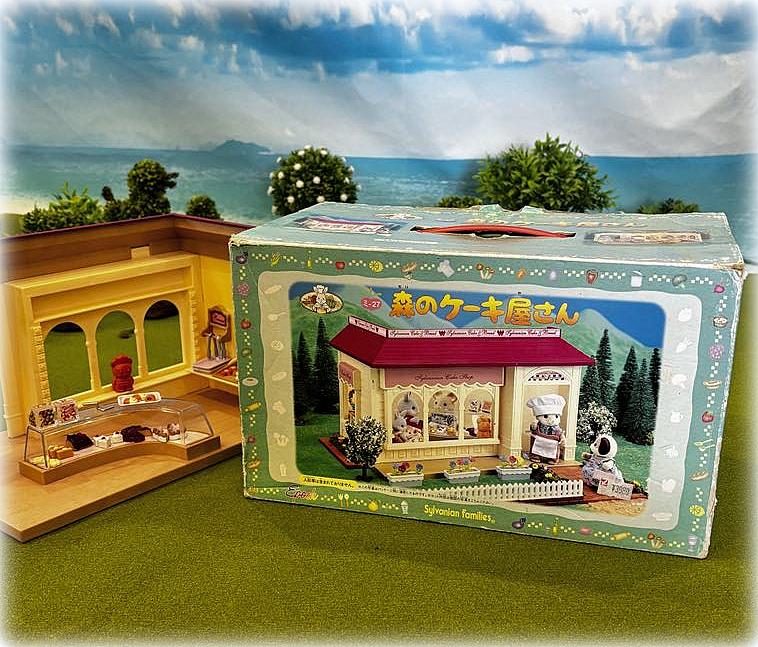 Sylvanian Families Cake Shop - Japanese Exclusive (2000) - Vintage - RARE