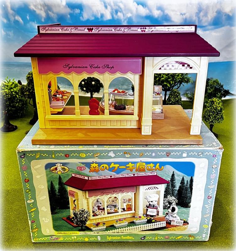 Sylvanian Families Cake Shop - Japanese Exclusive (2000) - Vintage - RARE