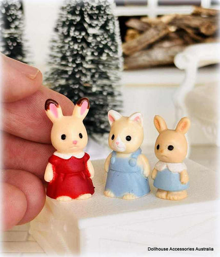 Sylvanian families mini figures Christmas