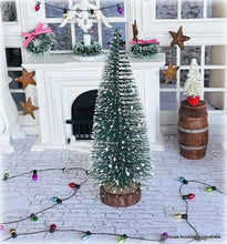 Dollhouse Christmas Tree Snow tips