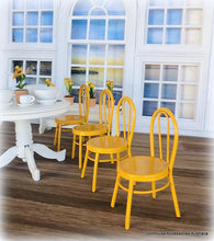 Dollhouse Cafe chairs yellow