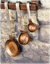 Dollhouse rustic kitchen old style rack and copper rusty pots