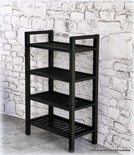 Dollhouse miniature bathroom storage rack shelviing set modern