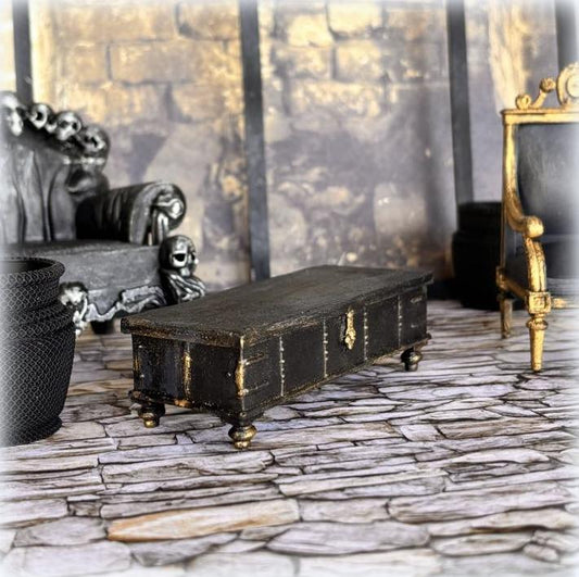 Dollhouse coffee table chest table