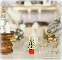 Christmas Tree in Small Red Pot - 4 cm high