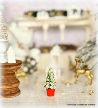 Christmas Tree in Small Red Pot - 4 cm high