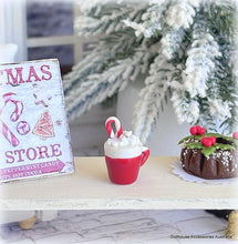 Dollhouse Hot chocolate and marshmallow Christmas drinks