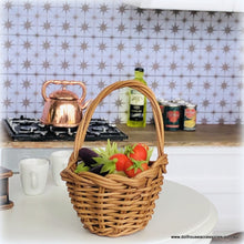 Brown Basket - Large - Miniature