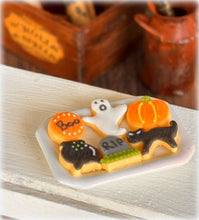 Dollhouse Halloween themed cookies treats