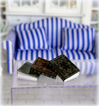 Set of 3 Books - Embossed style - Miniature