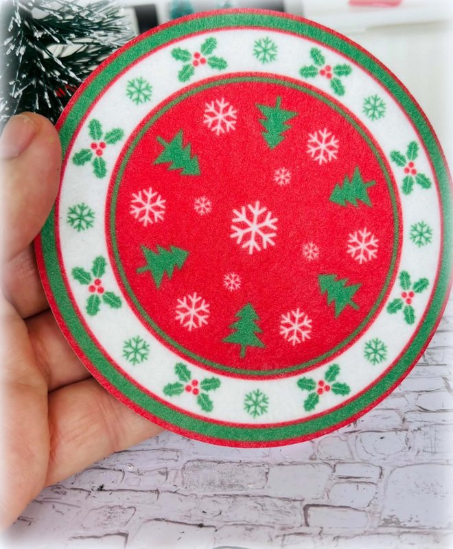 Christmas Mat - Miniature