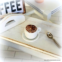 Cup of Coffee - Swirl Theme - Miniature