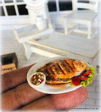 Sweet and Sour Fish Dish -  Miniature