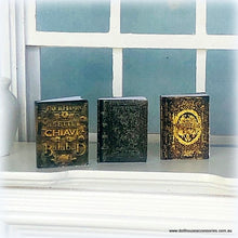 Ancient Books - Set of 3 - Miniature
