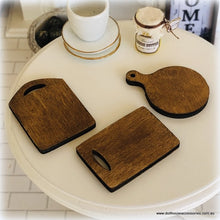 Chopping Boards - set of 3 - Miniature