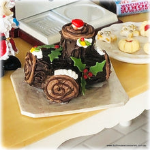 Christmas Yule Log - Miniature