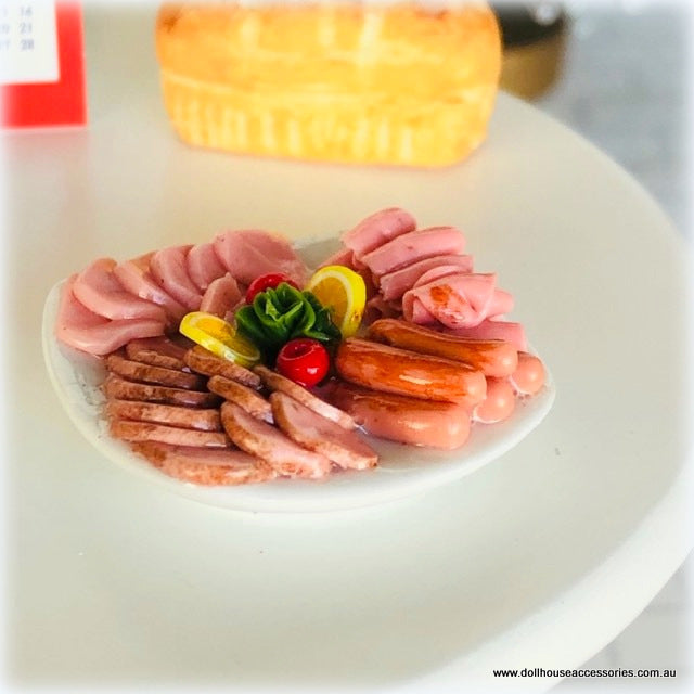 Miniature cold meat platter