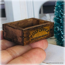 Post Office Sorting Department Crate - Miniature