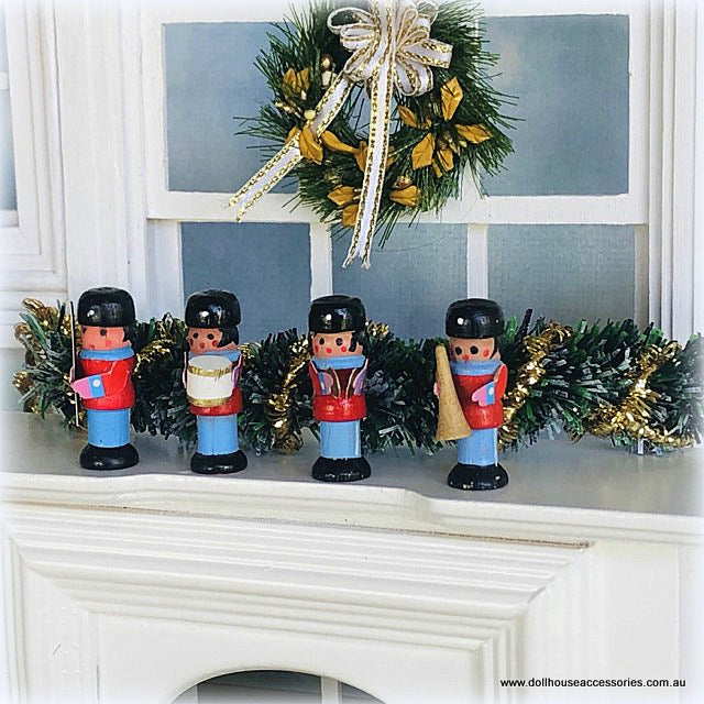Dollhouse Toy Soldiers Christmas nursery