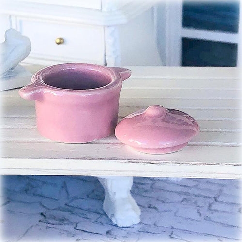 Pink Pot with Lid