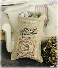 Dollhouse Miniature Christmas Reindeer Delivery sack