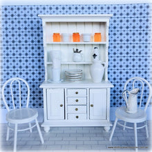 Dollhouse kitchen hutch country style