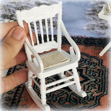 White Rocking Chair - Miniature