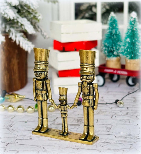 Dollhouse Miniature Christmas Nutcracker Soldiers