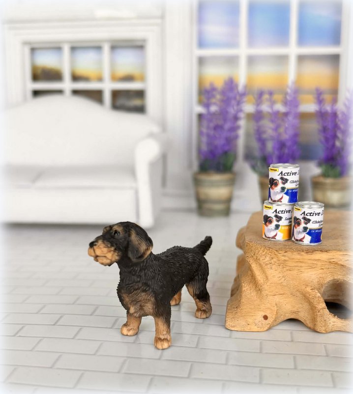 Schleich dog wire haired dachshund