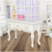 White Console Table - Miniature