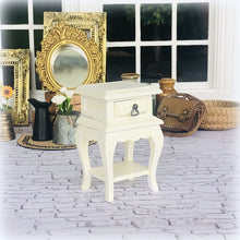 Dollhouse French STyle Cream Bedside Table