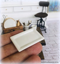 White Serving Platter - Rectangle - Miniature