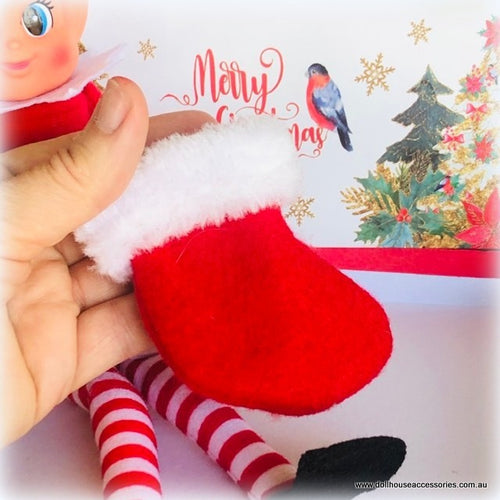 Elf Stocking  - 8 cm high