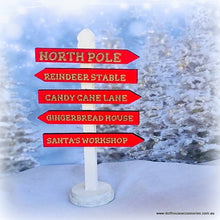 Sign Post - North Pole & Other Places - Miniature