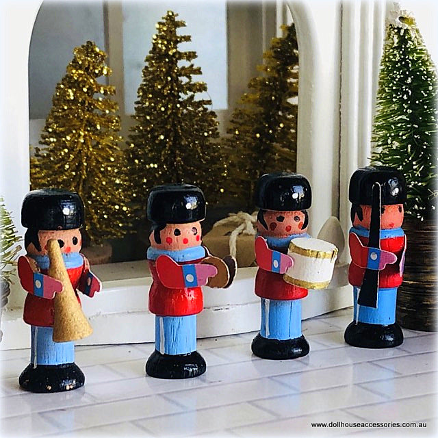 Dollhouse Toy Soldiers Christmas nursery