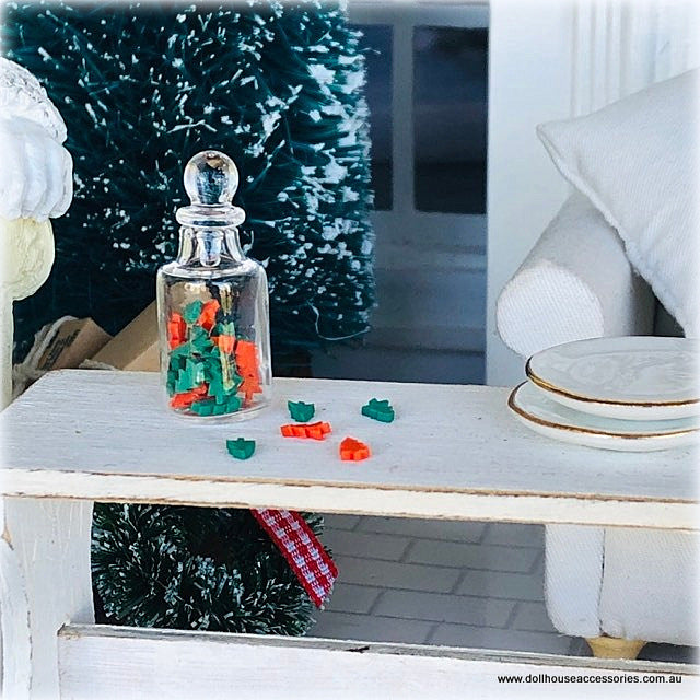 Dollhouse Christmas candy treats sweet store