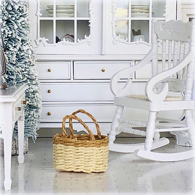 Dollhouse Woven Basket 