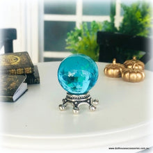 Dollhouse miniature crystal ball fortune teller