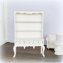 Dollhouse white dresser french style Queen Anne