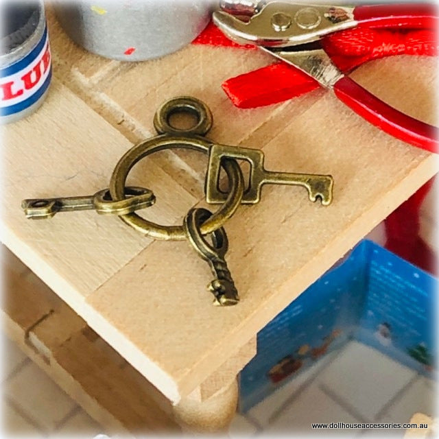 Dollhouse Santa Workshop keys