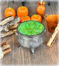 Dollhouse witch house wiccan cauldron of green potion