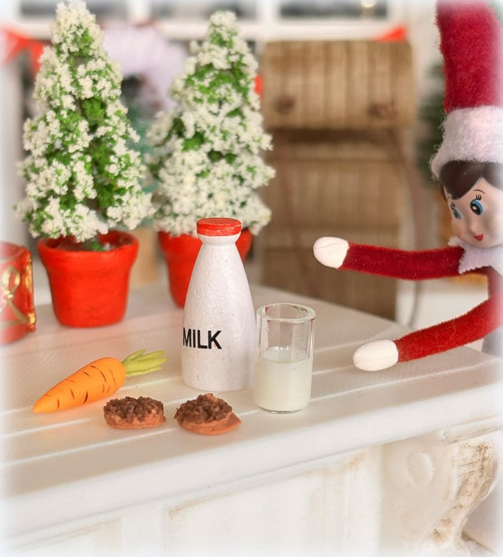Milk and Cookies with Carrot
