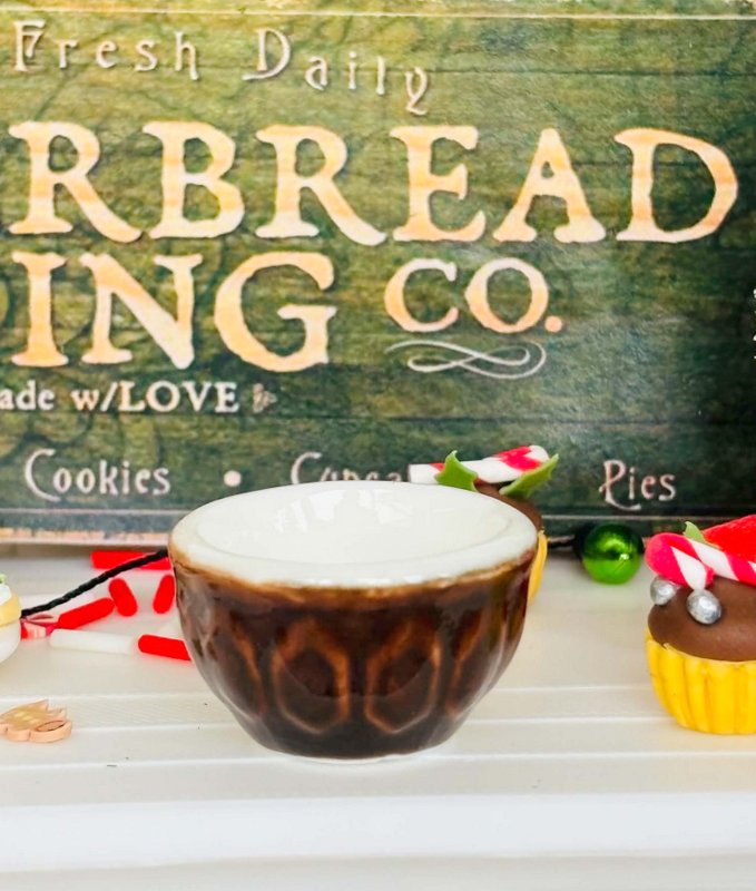 Baking Bowl - Brown - Miniature