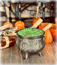 Dollhouse witch house wiccan cauldron of green potion