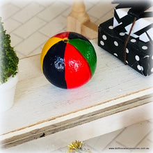 Dollhouse miniature toy colourful ball